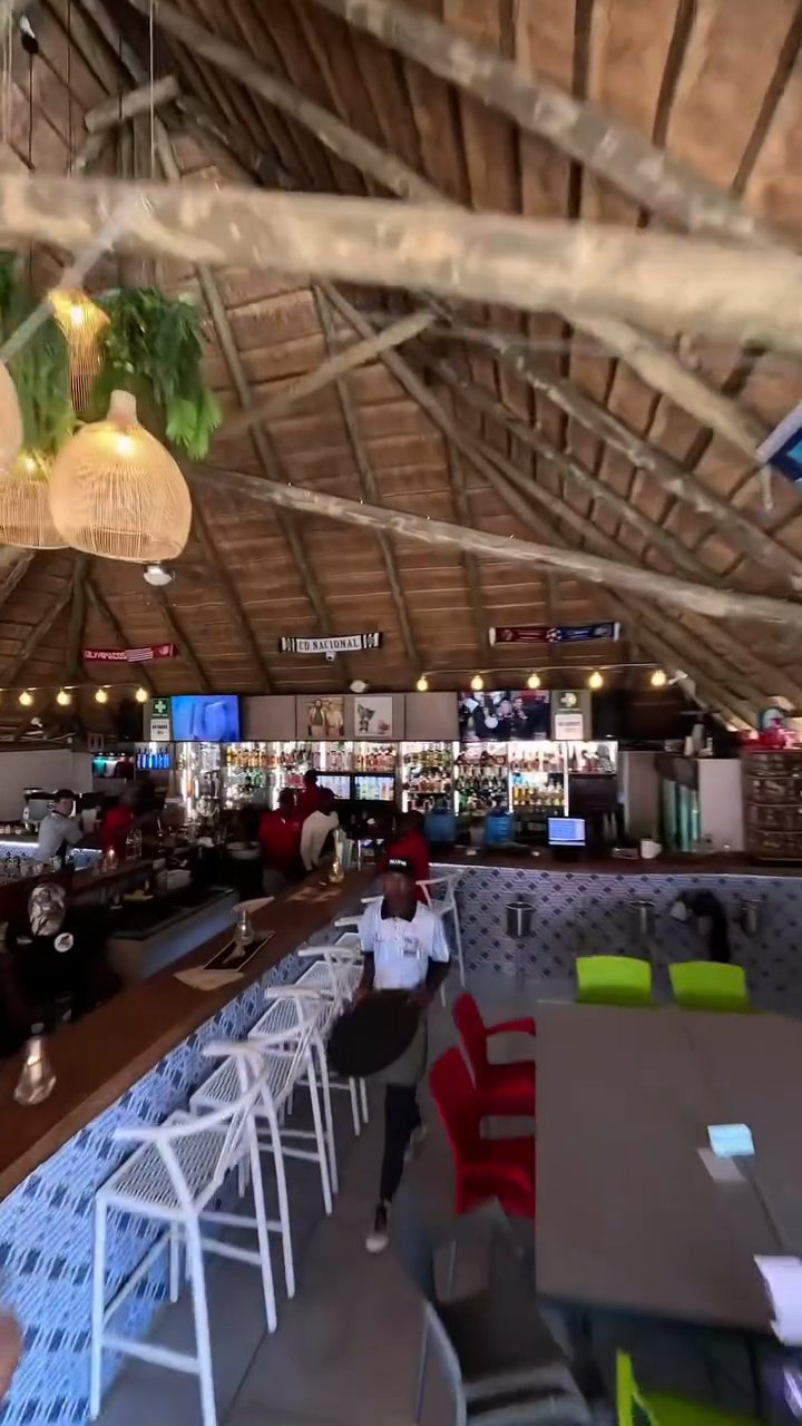 The bar with big screens for the sport