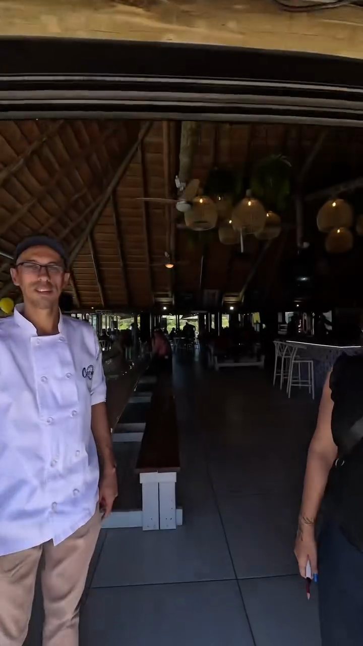 Our chef in the Portuguese kitchen