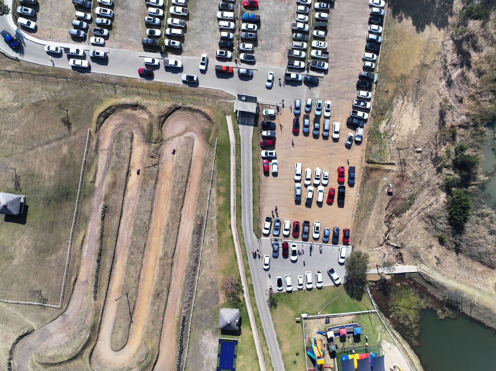 The quad and go-kart track